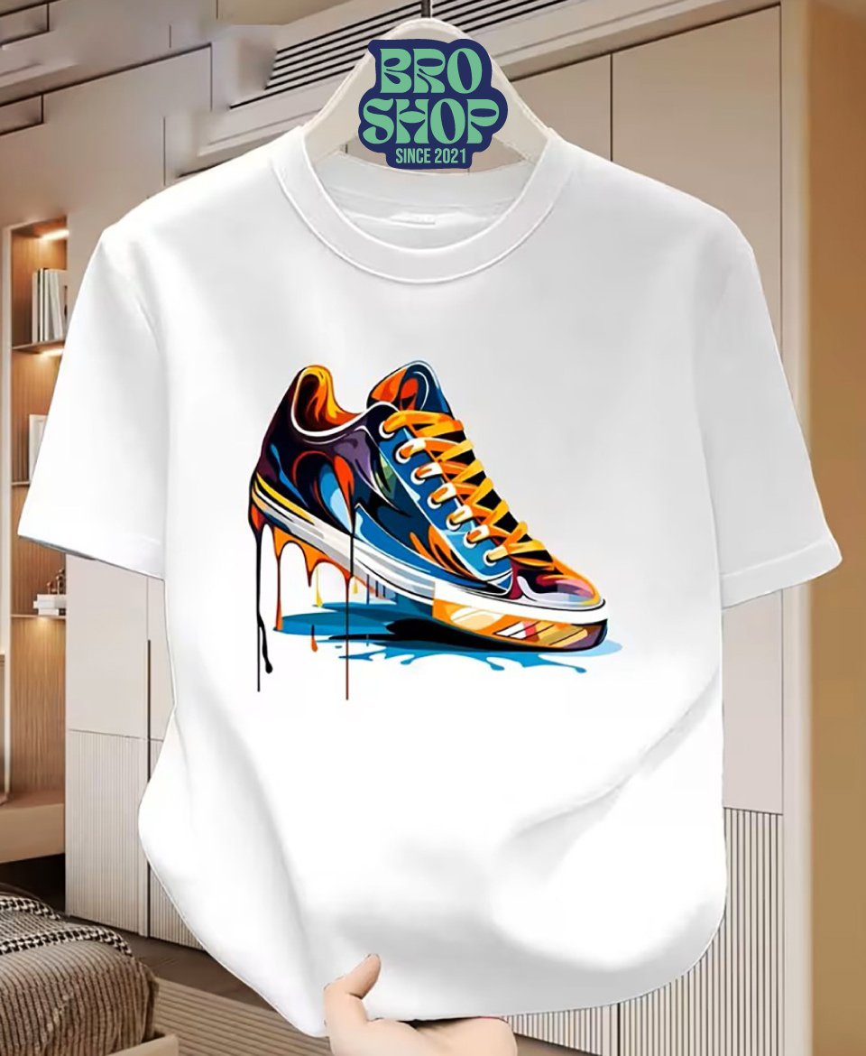 Camiseta Casual de Manga Corta