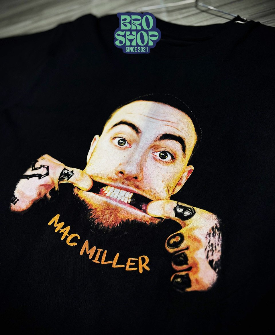 CAMISETA TEE MAC MILLER MOST DOPE VINTAGE BLACK GRAVITY EDITION - Image 2