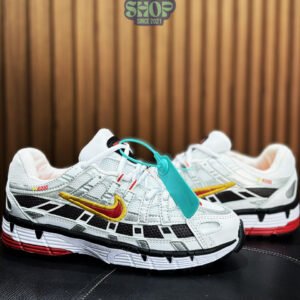 Nike P-6000 Varsity Red & Gold Y2K Retro Runner