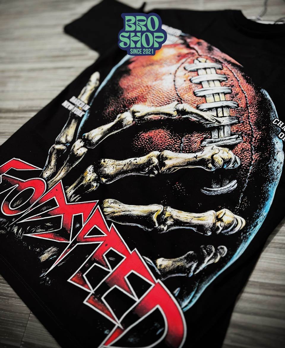 CAMISETA TEE GODSPEED BONE COLLECTOR CLEVELAND BROWNS EDITION VINTAGE BLACK - Image 2