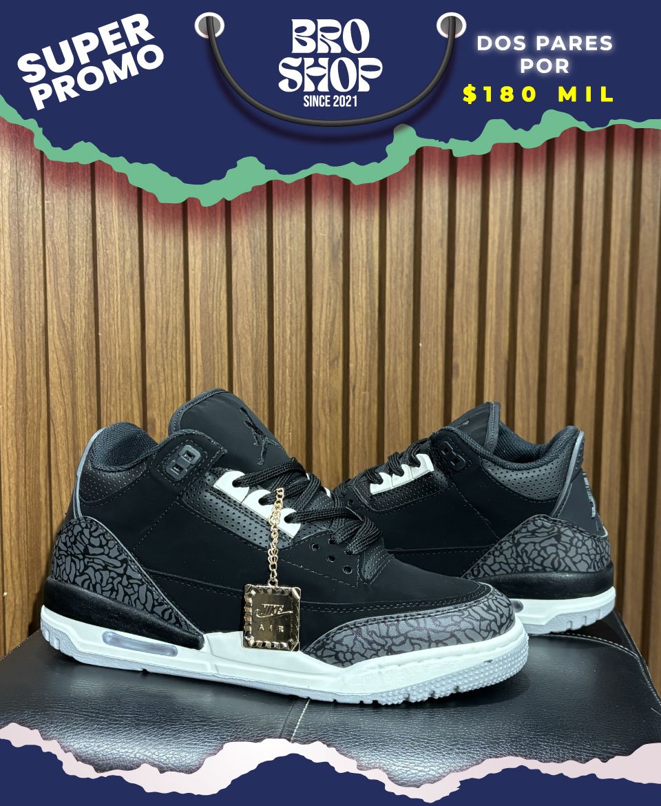 Air Jordan 3 Retro Off-Noir / Black Cemen