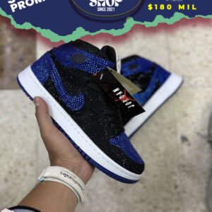 AIR JORDAN 1 MID CRYSTAL ROYAL BLUE- DELUXE EDITION