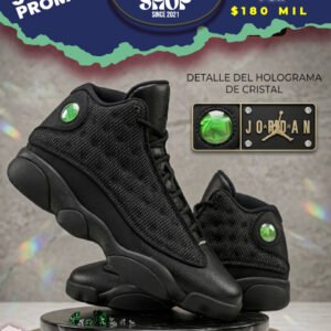 AIR JORDAN 13 RETRO BLACK CAT - STEALTH EDITION