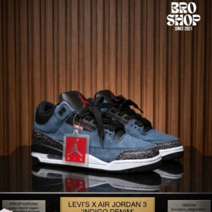 AIR JORDAN 3 RETRO x LEVI'S INDIGO DENIM–EXCLUSIVE DROP