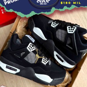 AIR JORDAN 4 RETRO WHITE THUNDER - STREET EDITION