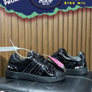 Adidas Superstar Adicolor Black Glossy Metallic