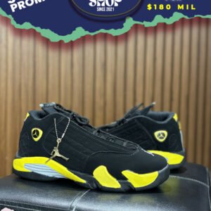 Air Jordan 14 Retro Thunder Black Yellow