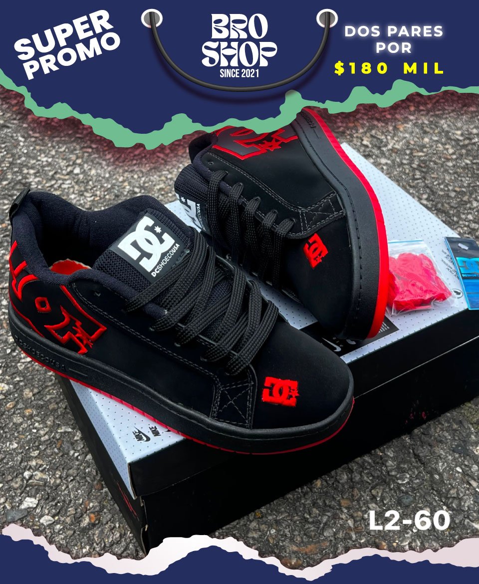 DC Shoes Black & Red Edition