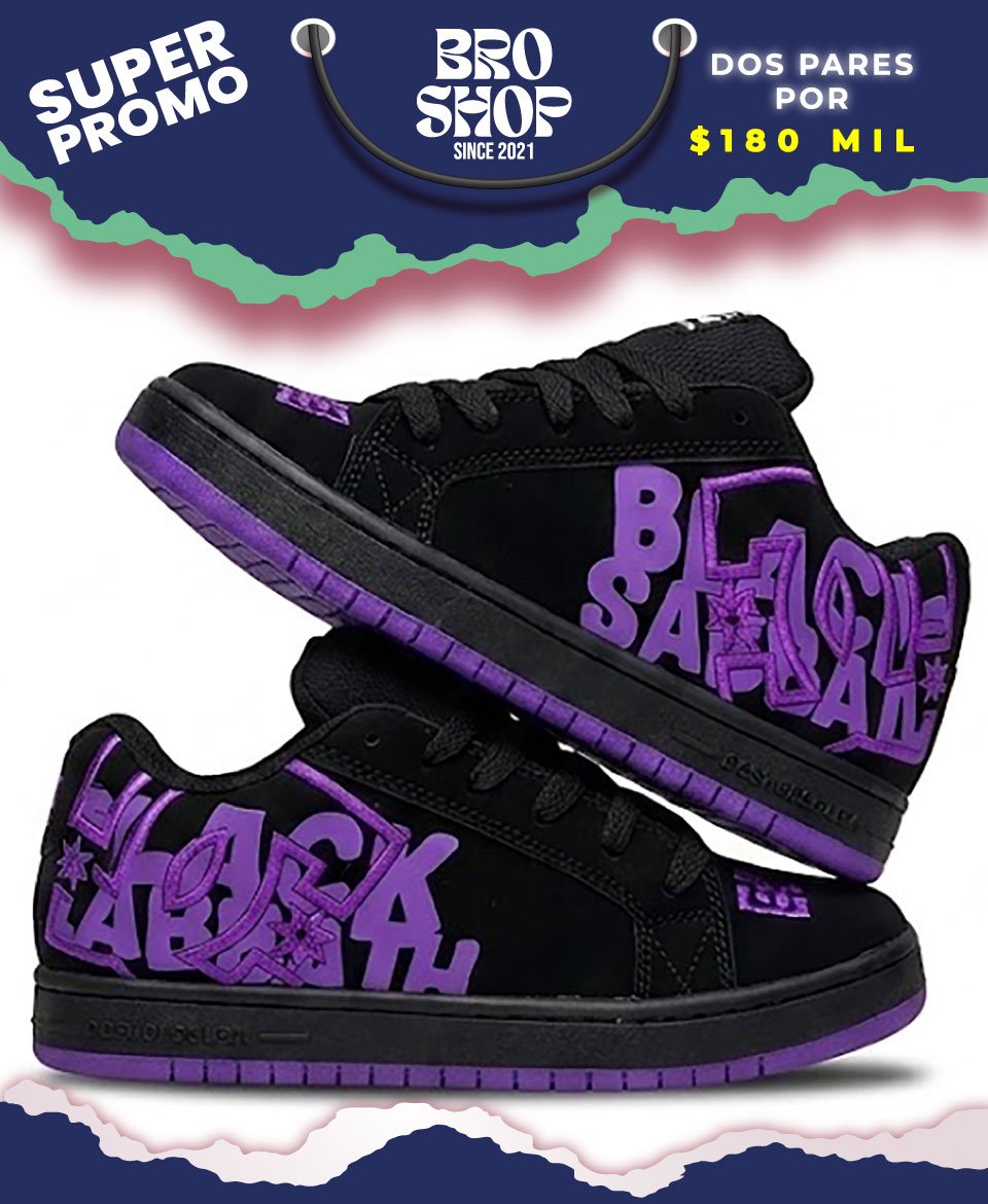 DC Shoes Court Graffik x Black Sabbath Master of Reality - Image 2