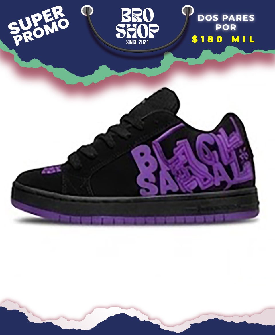 DC Shoes Court Graffik x Black Sabbath Master of Reality - Image 3
