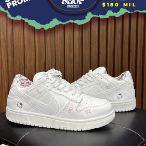 Nike Dunk Low Hello Kitty Triple White