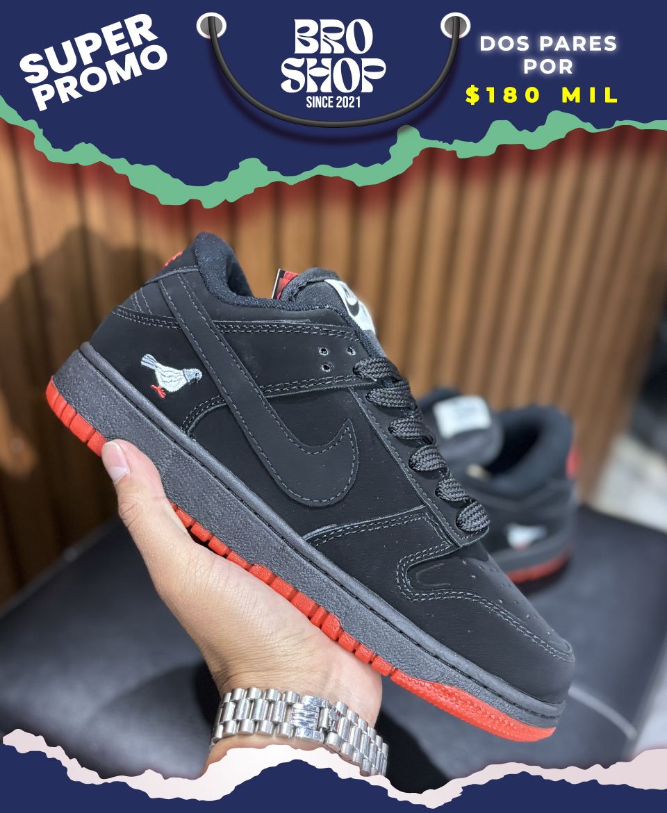 Nike SB Dunk Low Black Pigeon