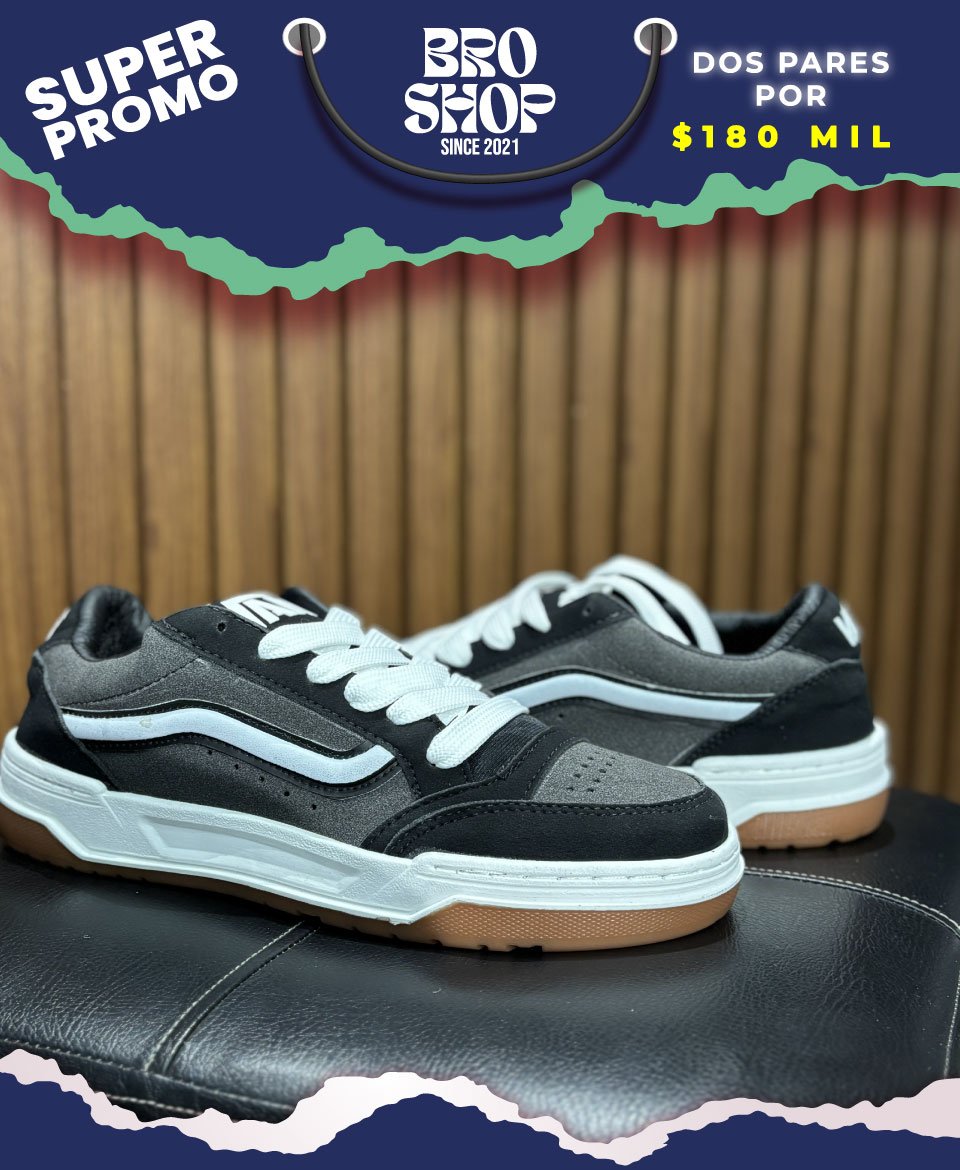 Vans Hylane Black Charcoal Gum skate original skateboard de los 2000 - Image 3