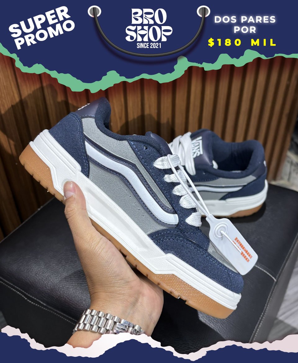 Vans Hylane Tri-Tone Navy Grey