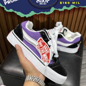 Vans Knu Skool Black Purple Skate Original