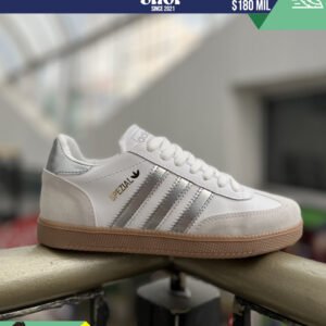 Adidas Handball Spezial White Silver Metallic