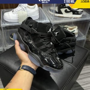 JORDAN 6 RINGS BLACK ICE LUXURY EDITION