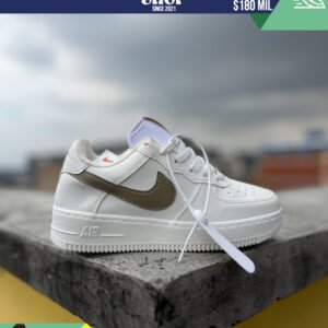 Nike Air Force 1 Low White & Khaki Earth