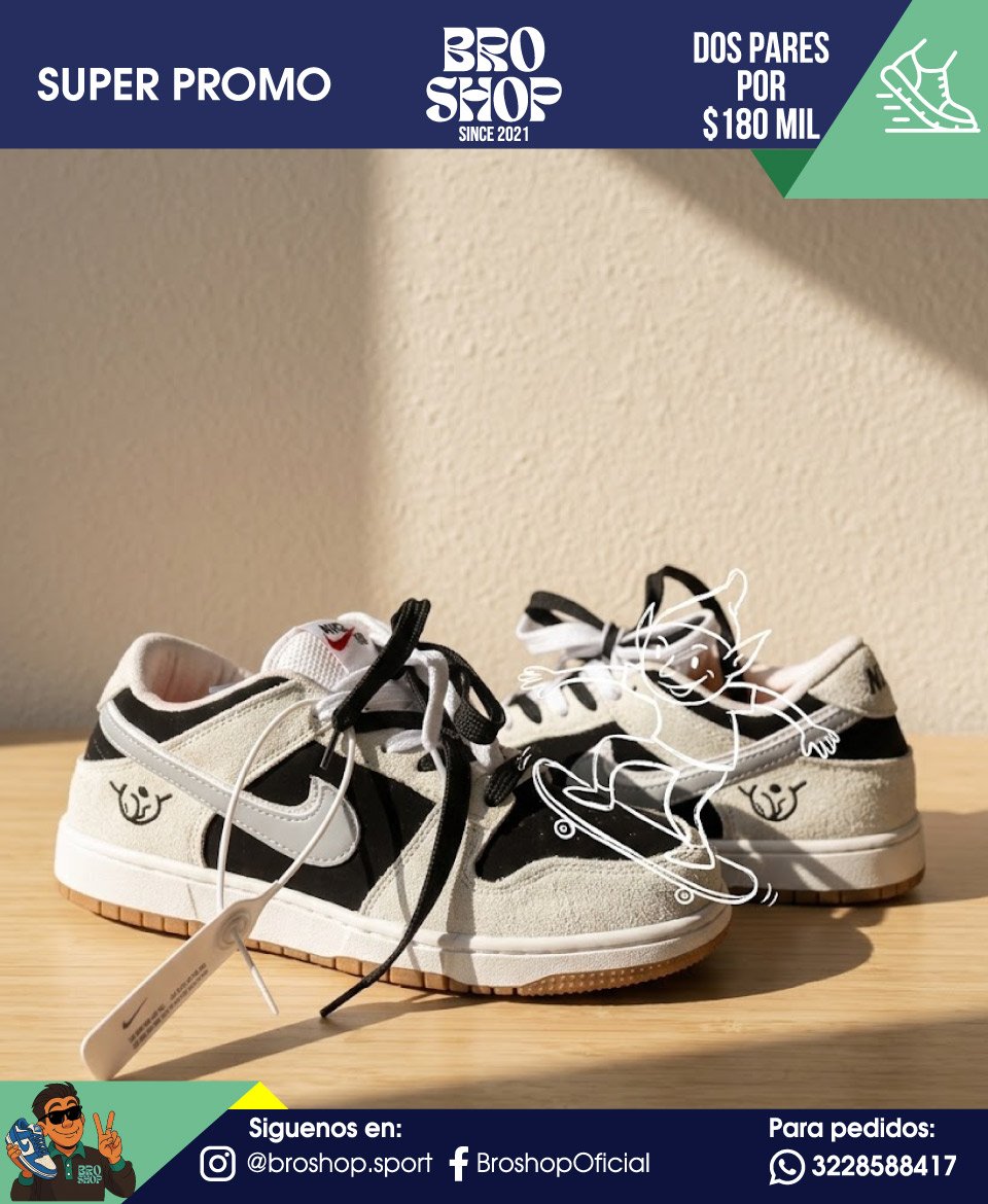 Nike SB Dunk Low Born X Raised One Block At A Time - Image 3