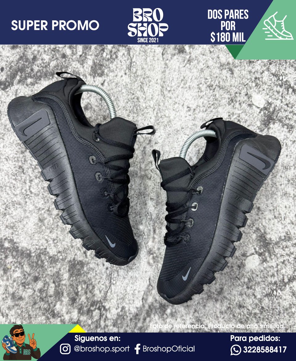 Nike Free Terra Vista Triple Black
