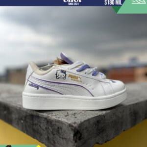 Puma Suede XL Hello Kitty White & Purple