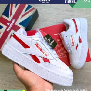 Reebok Club C Ground White & Vector Red